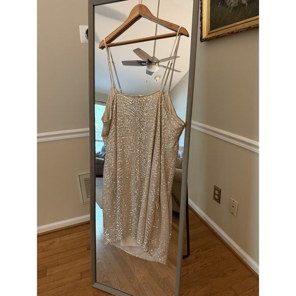 Andrée By Unit Size 1X Sparkle Sequence Short Party Dress Concert. NWT - Picture 4 of 4